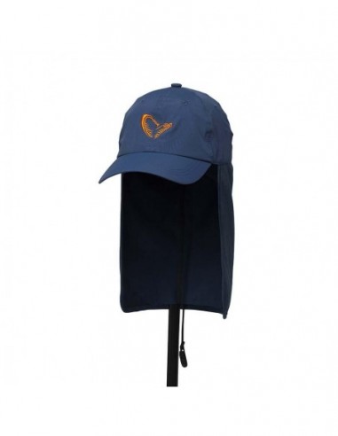 Sapca Savage Gear Salt cu Protectie UV, Albastru
