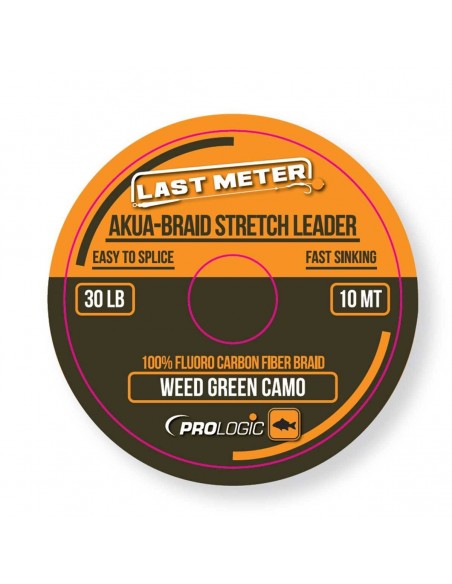 Fir Impletit Textil Prologic Akua-Braid Stretch Leader, 10m Fir Impletit Textil Prologic Akua-Braid Stretch Leader, 10m