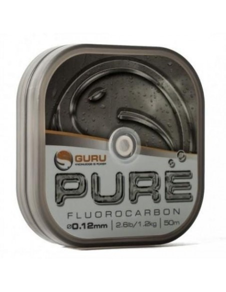 Fir Fluorocarbon Guru Pure Fluorocarbon, 50m Fir Fluorocarbon Guru Pure Fluorocarbon, 50m
