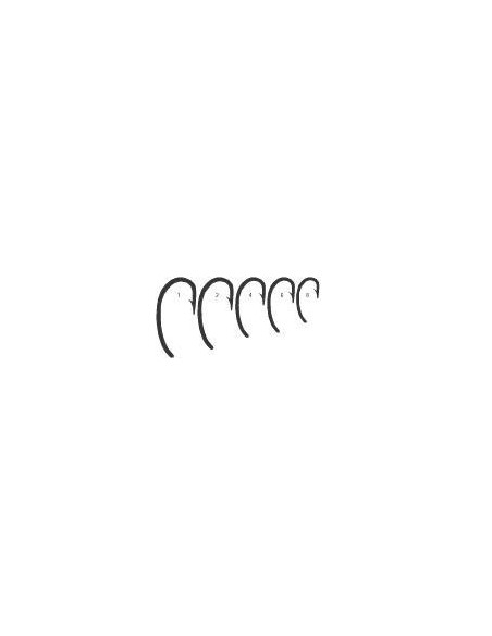 Carlig Mustad BBS Curved Ochi Titan Carlig Mustad BBS Curved Ochi Titan