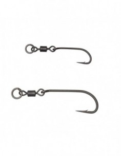 Carlige Prologic Swivel Hooks Long Shank, 5buc/plic