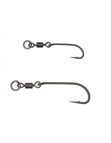 Carlige Prologic Swivel Hooks Long Shank, 5buc/plic Carlige Prologic Swivel Hooks Long Shank, 5buc/plic