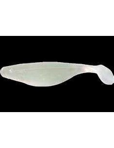 Shad Mister Twister, White Pearl, 10cm, 4buc/plic