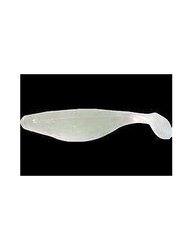 Shad Mister Twister, White Pearl, 10cm, 4buc/plic