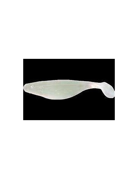 Shad Mister Twister, White Pearl, 10cm, 4buc/plic