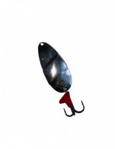 Lingurita Oscilanta Misu Mica Dublu Dolinger, Argintata, 10g
