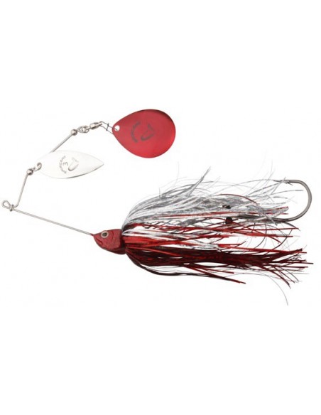 Naluca Spinnerbait Savage Gear Da Bush Red Silver Flash 16cm 32g