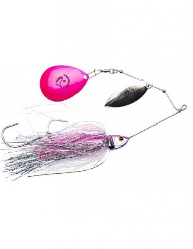 Naluca Spinnerbait Savage Gear Da’Bush Spinnerbait, Pink Flash, 16cm, 32g