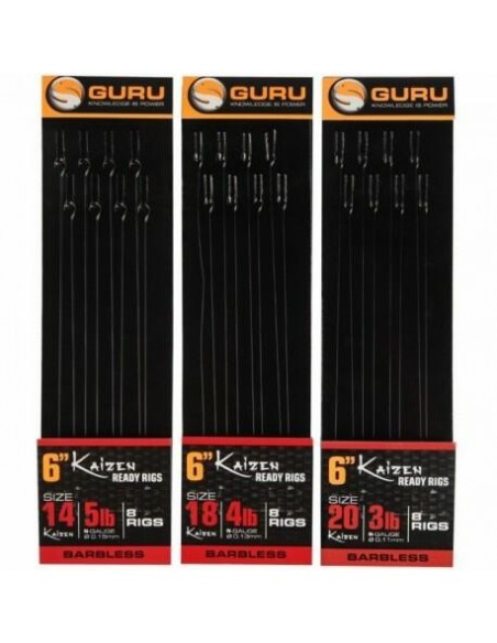 Carlige Legate Guru Kaizen, 8buc/plic Carlige Legate Guru Kaizen, 8buc/plic
