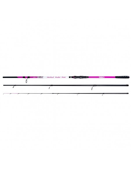 Lanseta Carp Expert Method Feeder Pink, 3.60m, 100-150g, 3+3buc