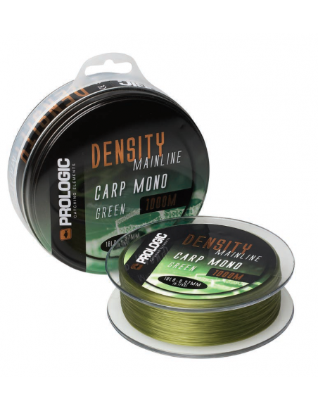 Fir Monofilament Prologic Density Carp Mono Green, 1000m Fir Monofilament Prologic Density Carp Mono Green, 1000m