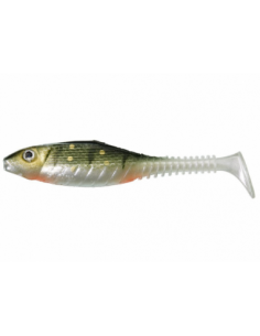 Shad Sensas Gunki Grubby, Green Perch, 6cm, 10buc/plic