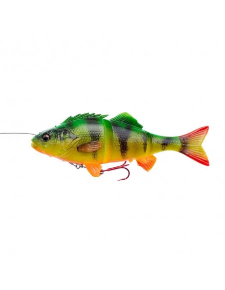Shad Savage Gear 4D Line Thru Perch Firetiger, 17cm, 63g Shad Savage Gear 4D Line Thru Perch Firetiger, 17cm, 63g
