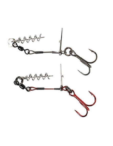 Montura Savage Gear Carbon Corkscrew, Nr.1, 2buc/plic